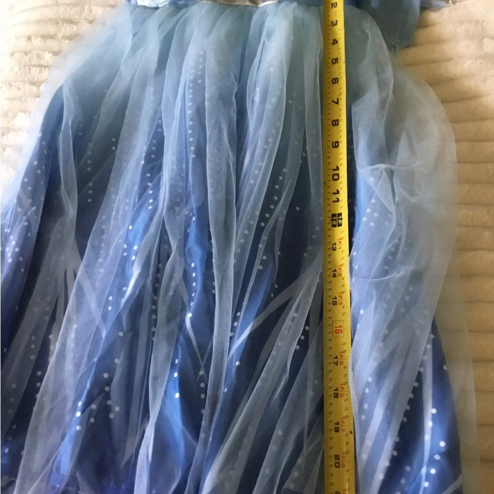Light Blue Sparkle Princess Costume Dress for Kids - Brand: